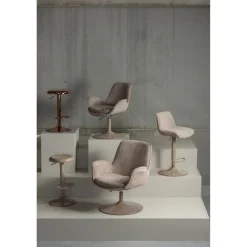 Woood Marten in hoogte verstelbare fauteuil zand