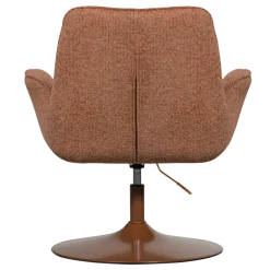 Woood Marten in hoogte verstelbare fauteuil oranje