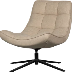Woood Maudi draaifauteuil naturel