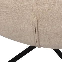 Woood Maudi draaifauteuil naturel