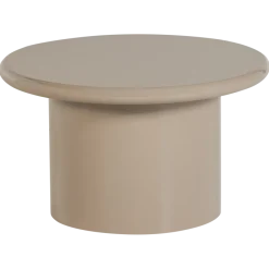 Woood Mavon Bijzettafel Mdf Hoogglans 35xo60 Cm Zand [FSC]