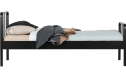 Woood Mees Bed Metaal Zwart 90x200 Cm