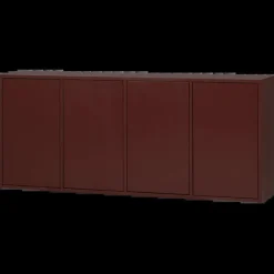 Woood Merel Dressoir grenen bordeaux 200 cm[fsc]