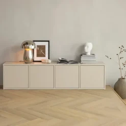 Woood Merel TV meubel grenen dust 200 cm[fsc]