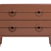 Woood Merge ladekast/commode oudroze