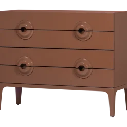 Woood Merge ladekast/commode oudroze