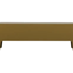 Woood Merge tv meubel hout honinggeel