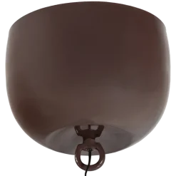 Woood Mero Tafellamp 34xo35 Cm Metaal Hoogglans Bruin