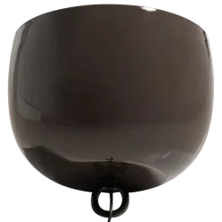 Woood Mero Tafellamp 34xo35 Cm Metaal Hoogglans Donkerbruin