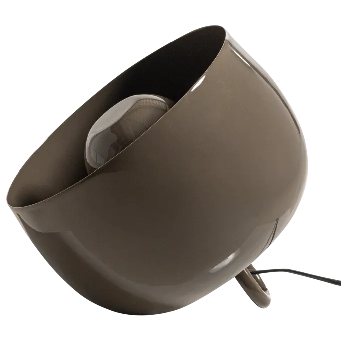 Woood Mero Tafellamp 25xo26 Cm Metaal Hoogglans Mokkabruin