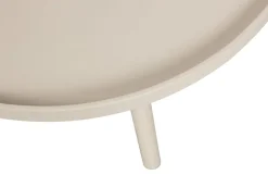 Woood Mesa Bijzettafel L Hout Antique Beige 34 X Ø 60