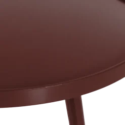 Woood Mesa Bijzettafel Xl 39xo78 Cm Hout Bordeauxrood [FSC]