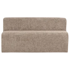 Woood Mojo Base Eetbank 164 Cm Rugleuning Wollig Donkerzand [FSC]
