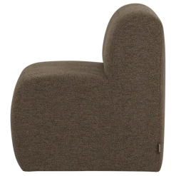 Woood Mojo Base Eetbank 84 Cm Rugleuning Boucle Bruin [FSC]