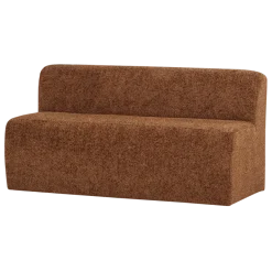 Woood Mojo Base Eetbank 164 Cm Rugleuning Wollig Roestbruin [FSC]