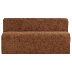 Woood Mojo Base Eetbank 164 Cm Rugleuning Wollig Roestbruin [FSC]
