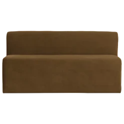 Woood Mojo Base Eetbank 164 Cm Rugleuning Velvet Honinggeel [FSC]
