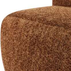 Woood Mojo Base Eetbank 84 Cm Rugleuning Wollig Roestbruin [FSC]