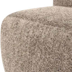 Woood Mojo Base Eetbank 84 Cm Rugleuning Wollig Donkerzand [FSC]