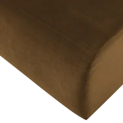 Woood Mojo Base Eetbank 84 Cm Rugleuning Velvet Honinggeel [FSC]
