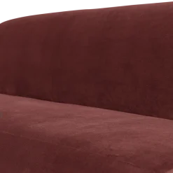 Woood Mojo Base Eetbank 164cm Rugleuning Velvet Kastanjebruin[Fsc]