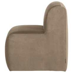 Woood Mojo Base Eetbank 84 Cm Rugleuning Velvet Khaki [FSC]