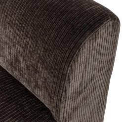 Woood Mojo Base Eetbank 84 Cm Rugleuning Rib Bruin [FSC]