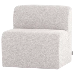 Woood Mojo Base Eetbank 84 Cm Rugleuning Boucle Ecru [FSC]