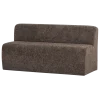 Woood Mojo Base Eetbank 164 Cm Rugleuning Wollig Bruin [FSC]