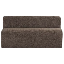 Woood Mojo Base Eetbank 164 Cm Rugleuning Wollig Bruin [FSC]