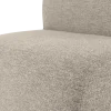 Woood Mojo Base Eetbank 84 Cm Rugleuning Boucle Beige [FSC]