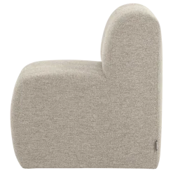 Woood Mojo Base Eetbank 84 Cm Rugleuning Boucle Beige [FSC]
