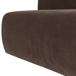 Woood Mojo Base Eetbank 164 Cm Rugleuning Velvet Bruin [FSC]