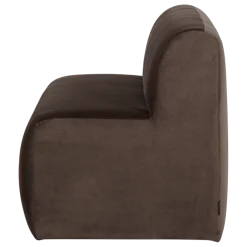 Woood Mojo Base Eetbank 164 Cm Rugleuning Velvet Bruin [FSC]