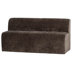 Woood Mojo Base Eetbank 164 Cm Rugleuning Rib Bruin [FSC]