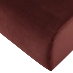 Woood Mojo Base Eetbank 84 Cm Rugleuning Velvet Kastanjebruin[Fsc]