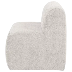 Woood Mojo Base Eetbank 164 Cm Rugleuning Wollig Ecru [FSC]