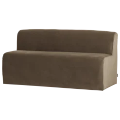 Woood Mojo Base Eetbank 164 Cm Rugleuning Velvet Taupe [FSC]
