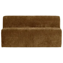 Woood Mojo Base Eetbank 164 Cm Rugleuning Rib Honinggeel [FSC]