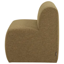 Woood Mojo Base Eetbank 164 Cm Rugleuning Boucle Geel/Bruin [FSC]