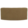 Woood Mojo Base Eetbank Halfronde Hoek Rug Boucle Geel/Bruin [FSC]