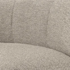 Woood Mojo Base Eetbank Hoek Met Rugleuning Boucle Beige [FSC]