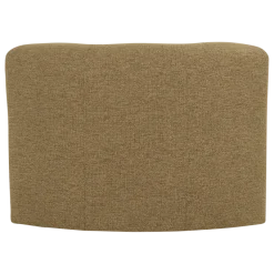 Woood Mojo Base Eetbank Hoek Met Rugleuning Boucle Geel/Bruin[Fsc]