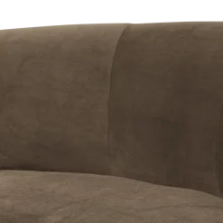 Woood Mojo Base Eetbank Hoek Rugleuning Velvet Taupe [FSC]