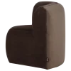 Woood Mojo Base Eetbank Hoek Rugleuning Velvet Bruin [FSC]