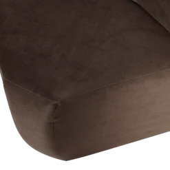 Woood Mojo Base Eetbank Hoek Rugleuning Velvet Bruin [FSC]