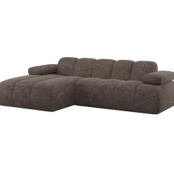 Woood Mojo Chaise Longue Bank Links Wollig Bruin