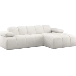 Woood Mojo Chaise Longue Bank Rechts Wollig Ecru