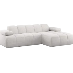 Woood Mojo Chaise Longue Bank Rechts Boucle Ecru Melange
