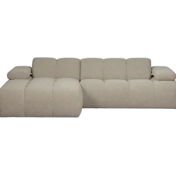 Woood MOJO chaise longue links boucle beige melange